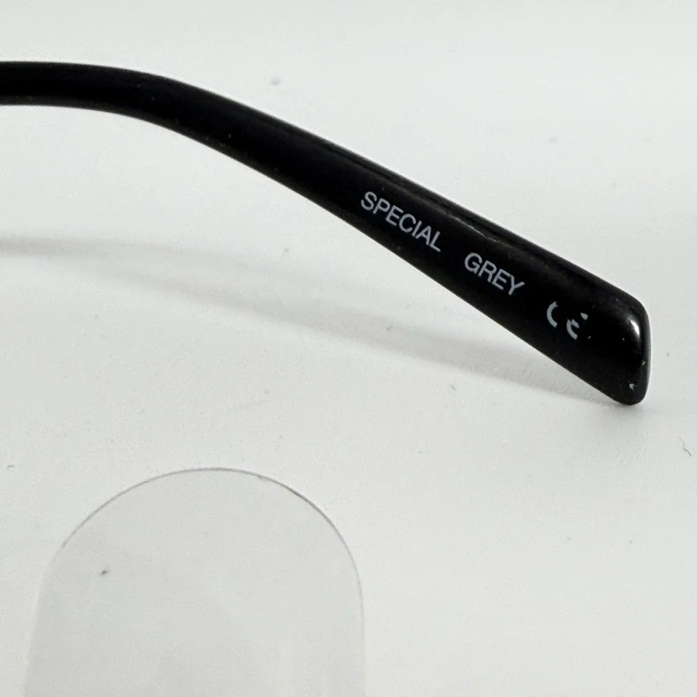 Aspire Special‎ Grey Eyeglass Frames 52-17-145 Clear Lens Rectangle Mens Womens